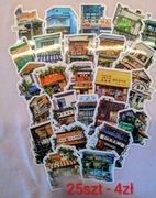 Naklejki (Sticker Pack) Domy 25 szt
