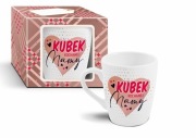 kubek w pudełku 300ml KUBEK KOCHANEJ MAMY +Gratis