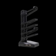 Uchwyt na pady na biurko. Możliwość ładowania. Ultradesk LEVEL