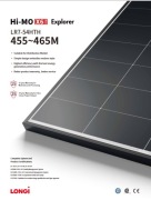 Panele LONGI 460W LR7-54HTH Czarna rama