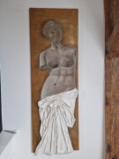 Obraz malowany ręcznie na płótnie Wenus 40x120