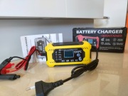 Prostownik, Ładowarka Samochodowa 6A 12V Z Wyświetlaczem