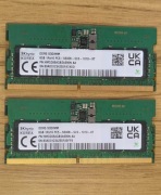 DDR5 SODIMM 2x8GB 1Rx16 PC5-5600B-SCO-1010-XT