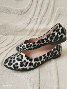 Damskie buty w panterkę roz.40 dl. wkl 23,5cm