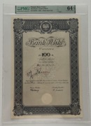 100 zł 1934 PMG 64 EPQ