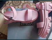 VENEZIA ŚWIETNE SANDAŁY - Okazja 