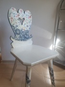 Krzesło retro,vintage, Cepelia , drewno.