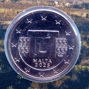 MALTA 2025 5 CENTÓW UNC !!!!!!!!!!