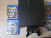 KONSOLA PLAYSTATION 4 PS4 1TB + PAD + Gry