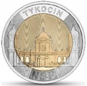 5 zł 2025 r. *TYKOCIN - Moneta Serii „Odkryj Polskę"