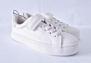 Nowe białe skórzane sneakersy H&M 30/31