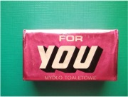 Mydło FOR YOU 1973 PRL 100g Pollena Stargard