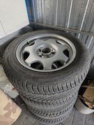 Felgi mercedes 5x112 + opony zimowe Goodyear 225/55/16