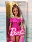 Lalka Barbie Fashionistas w różowej sukience Mattel