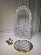 Torebka handmade z koralików 