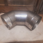 Komin kolanko izolowane fi 200 /260 wysokość 0,5m