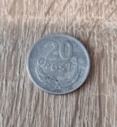 Moneta 20 groszy PRL 1967 r.