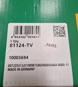 81124-TV INA Łożysko oporowe wałeczkowe