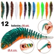 Gumy miękkie -TANTA.- 12 kol. po 3 z każdego. 4 cm.-36 szt.