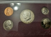 1989 - Zestaw menniczy proof USA: 5 monet