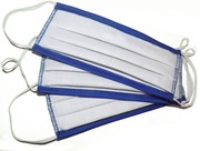 Maska ochronna 2-warstwowa, drucik, drut na nos