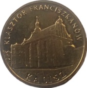 2 złote z 2011 rok - KALISZ KLASZTOR FRANCISZKANÓW + FOLDER W PDF - OMO