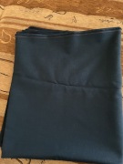 Kupon materiału z PRL czarna żorżeta 145/150 cm