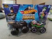 Hot wheels monster trucks dwupak Batman i joker
