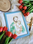 Obraz św. Józefa z Dzieciątkiem Jezus
