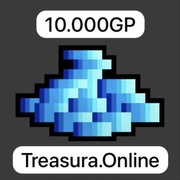 Treasura online 10000gp 10k 1cc Kasa Tibia Gold