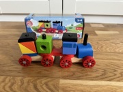 Drewniana ciuchcia pociąg układanka Playtive