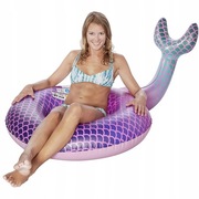 Duże koło do pływania Ogon syreny Ponton dla dziec