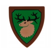 LEGO Castle Tarcza Forestman Jeleń 3846pb058