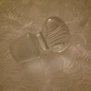 Szklany korek do karafki