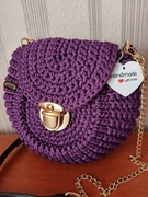 Torebka Oreo, ręcznie wykonana na szydełku, Handmade