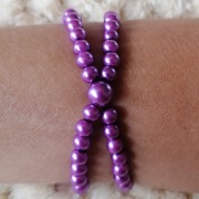 bransoletka fioletowa