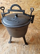 Kociołek stojący żeliwny garnek KlonBerg 8 l 