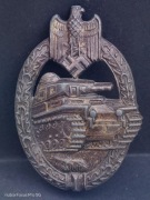 Panzerkampfabzeichen klasa brązowa R. Karneth