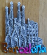 Magnes na lodówkę BARCELONA Sagrada Família