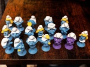 Smerfy stikeez 18 sztuk zestaw