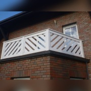 BALUSTRADA BALKONOWA DREWNIANA BARIERKA