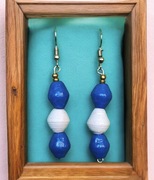 Kolczyki - Ekologiczne, ręcznie robione kolczyki z Afryki (Uganda)