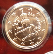 SAN MARINO  2011 5 CENTÓW UNC !!!!!!!!!!