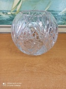 Kryształowa kula na cukierki / bomboniera – szlifowane szkło