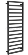 Grzejnik łazienkowy Excellent Brego drabinkowy 115x50cm czarny mat