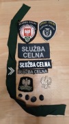 Służba Celna, oznakowania, naszywki do mundurów, kurtek, koszulek POLO