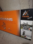 Bagażnik rowerowy na tylną klapę samochodu. Advans 3  Aguri 