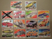 13 Sztuki obrazków z gumy Turbo 2000 z serii 71-140