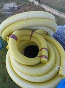 Rura drenarska w  większych odcinkach 