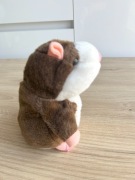 Interaktywna Pluszowa Zabawka Gaduła Powtarza Chomik Przedrzeźniacz